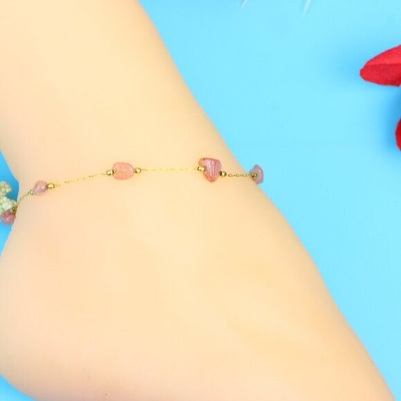 Elegant Handmade Anklet – Perfect for Women & Girls | Ideal Gift Option, DYC1607 - Picture 6 of 9